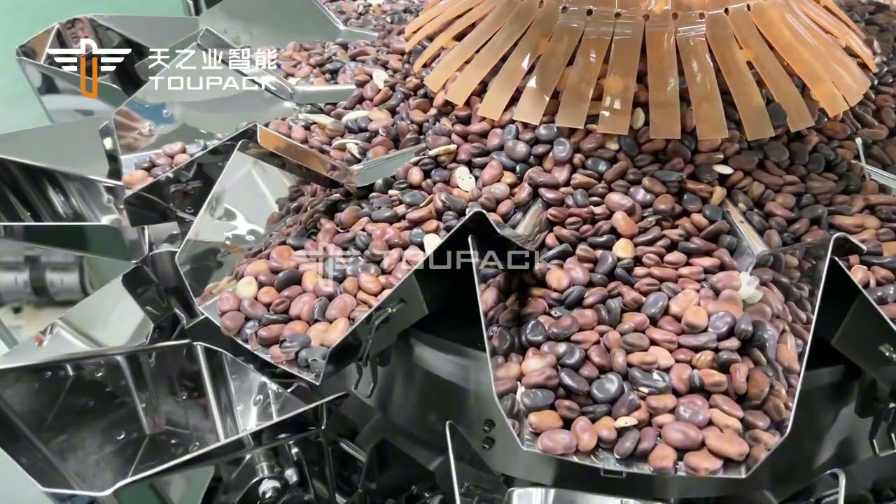 12 Head Multi Head Weighing Machine For Nuts Candy