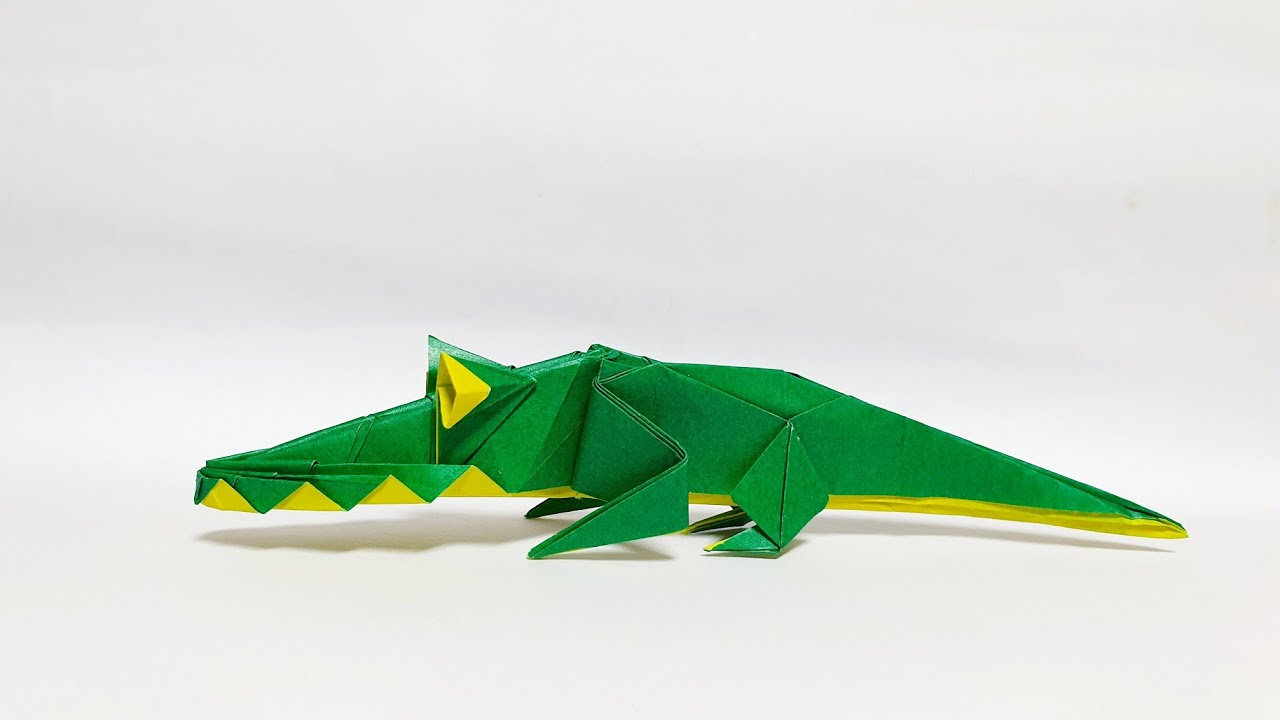 Origami Crocodile (Mathieu Gueros 2020)