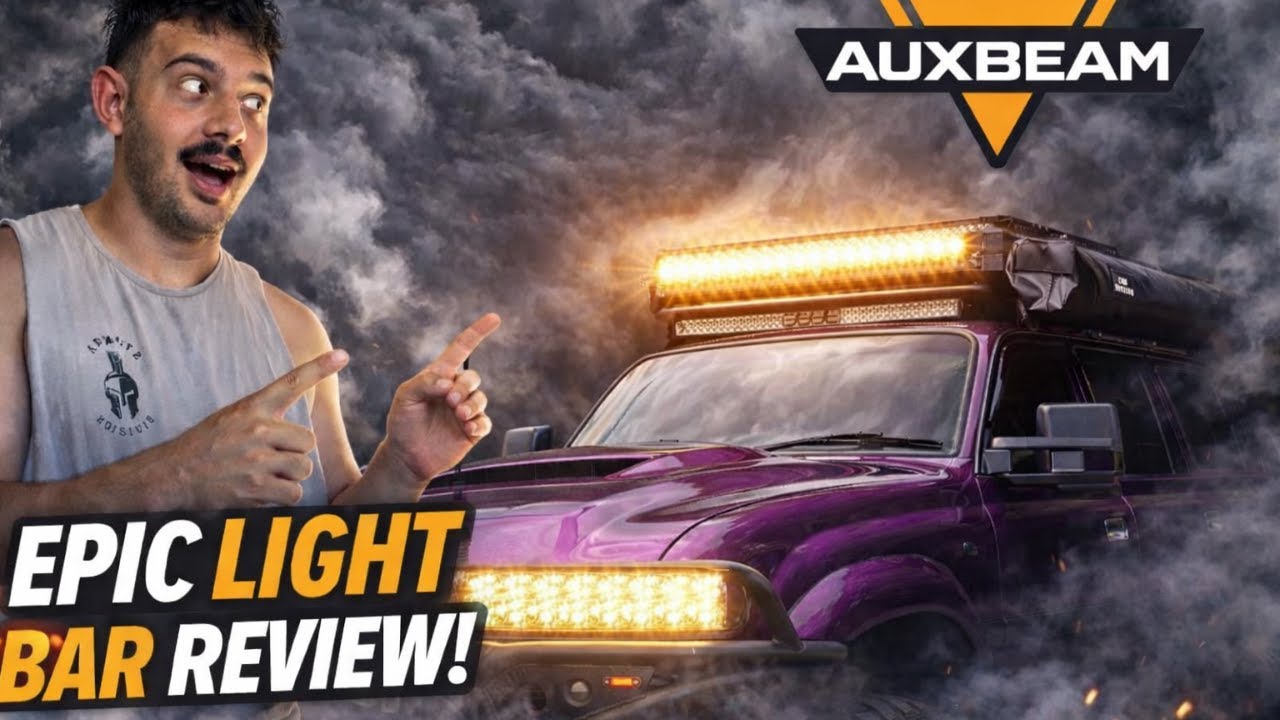 IS THIS THE WORLD'S BEST LIGHTBAR?? || Auxbeam Lightbar Review