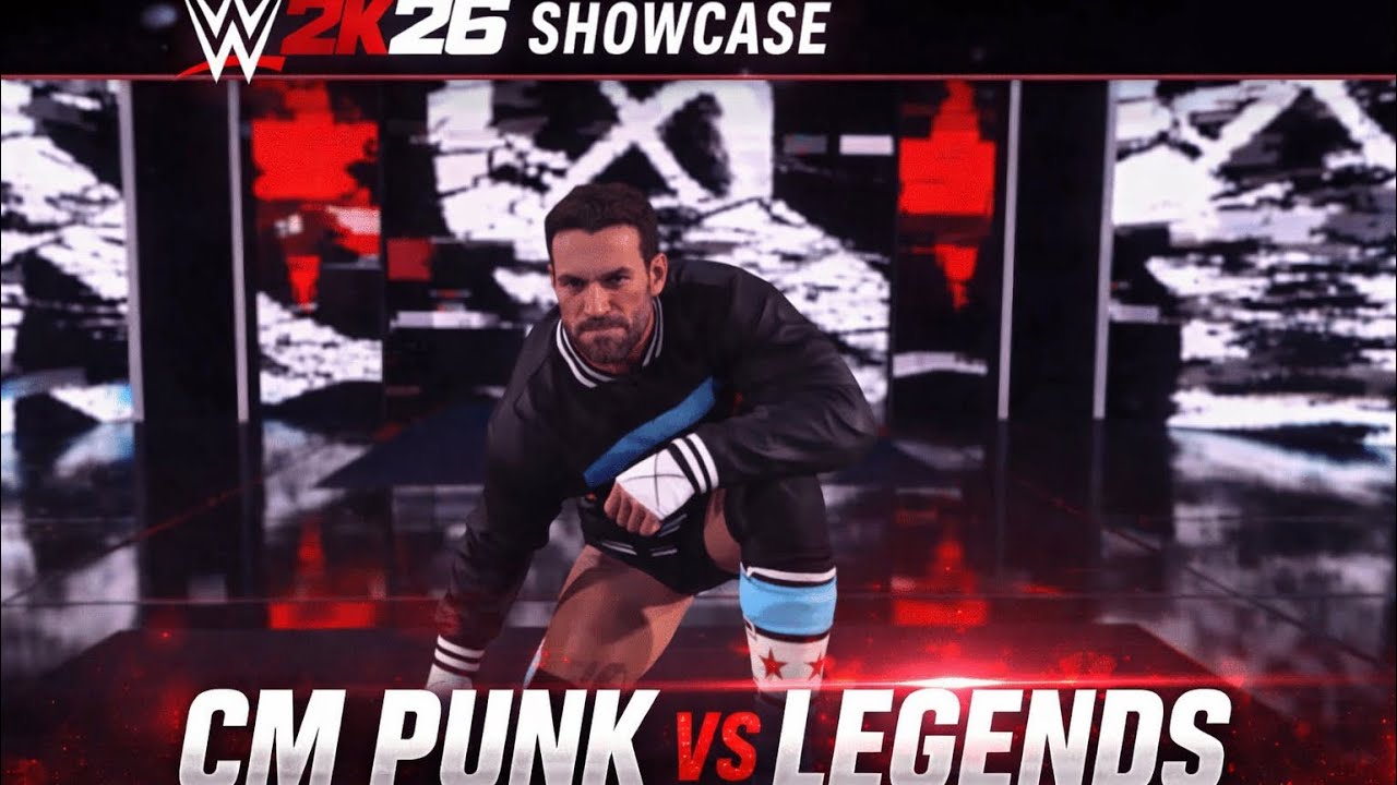 WWE 2K26 🤼SHOWCASE MODE CM PUNK VS LEGENDS 🐐 #wwe2k26 #cmpunk #showcasemode #subscribe 