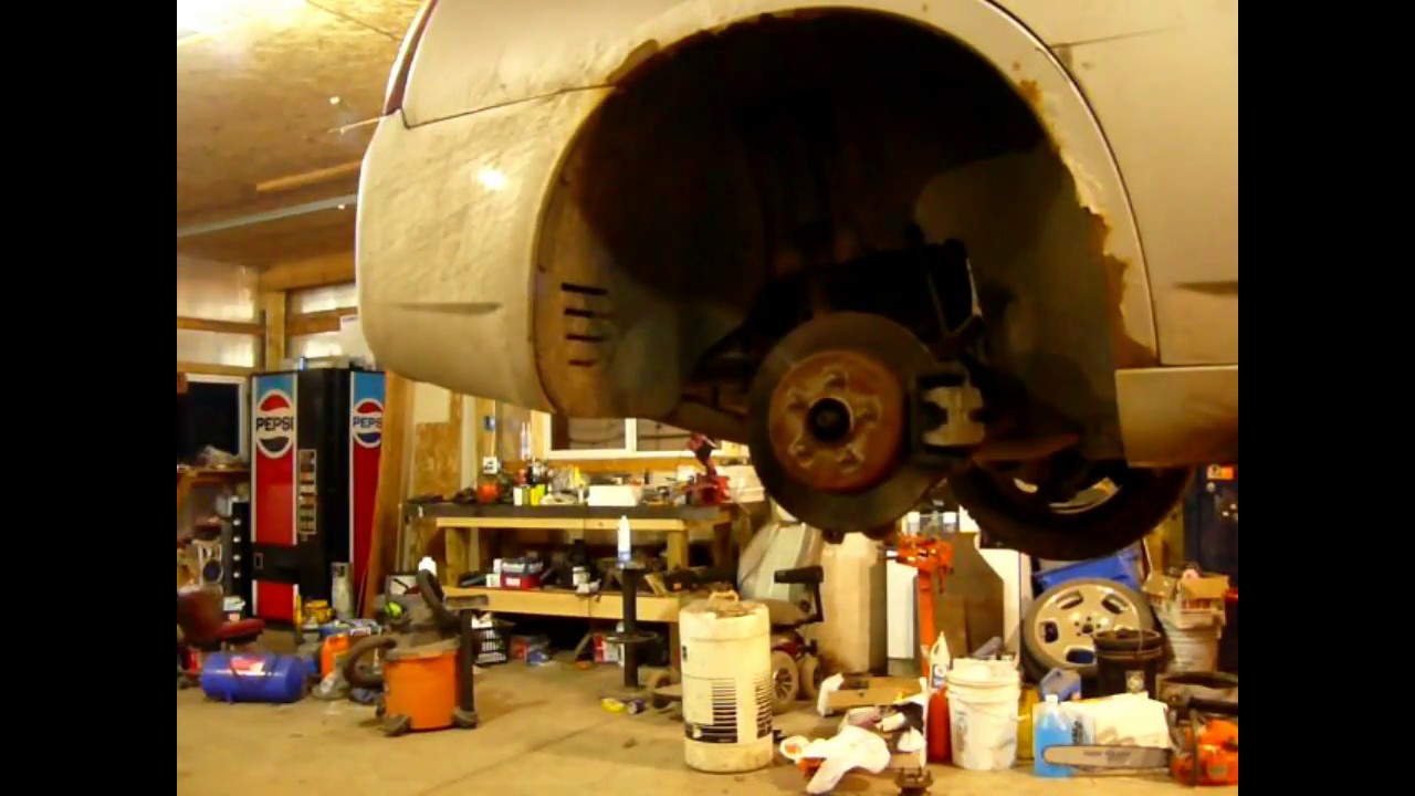 Замена ступичного подшипника заднего колеса Dodge Charger