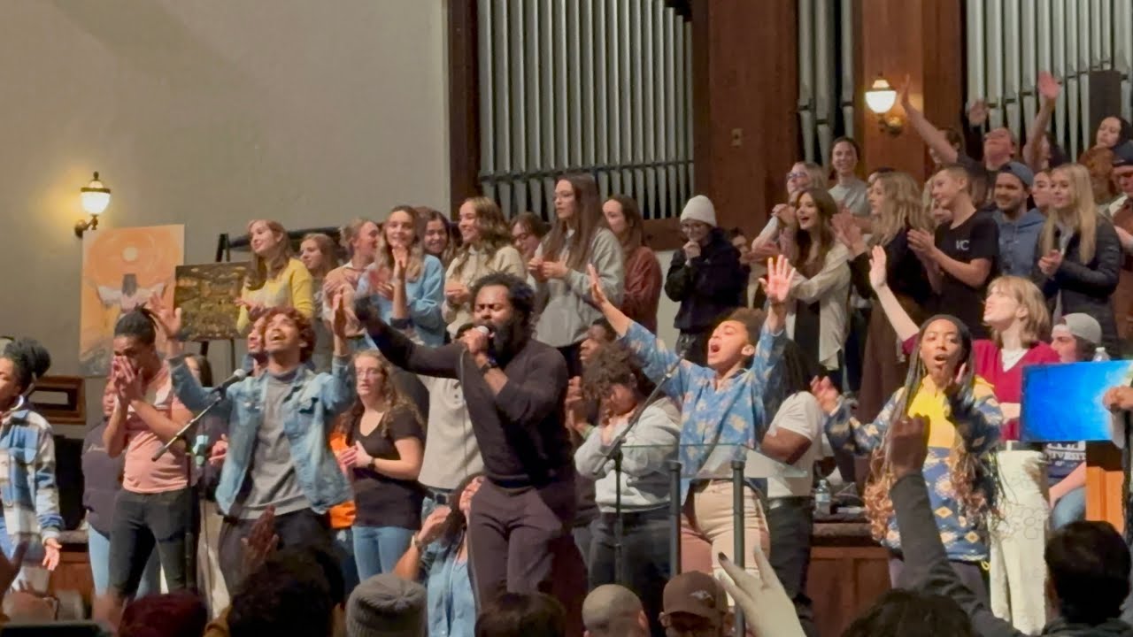 “Asbury Outpouring Revival” (Here I am to worship & Alpha and Omega)  2.17.2023