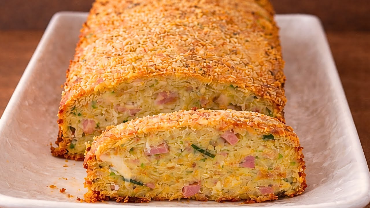 Лучший кабачковый рулет, который вы когда-либо пробовали!