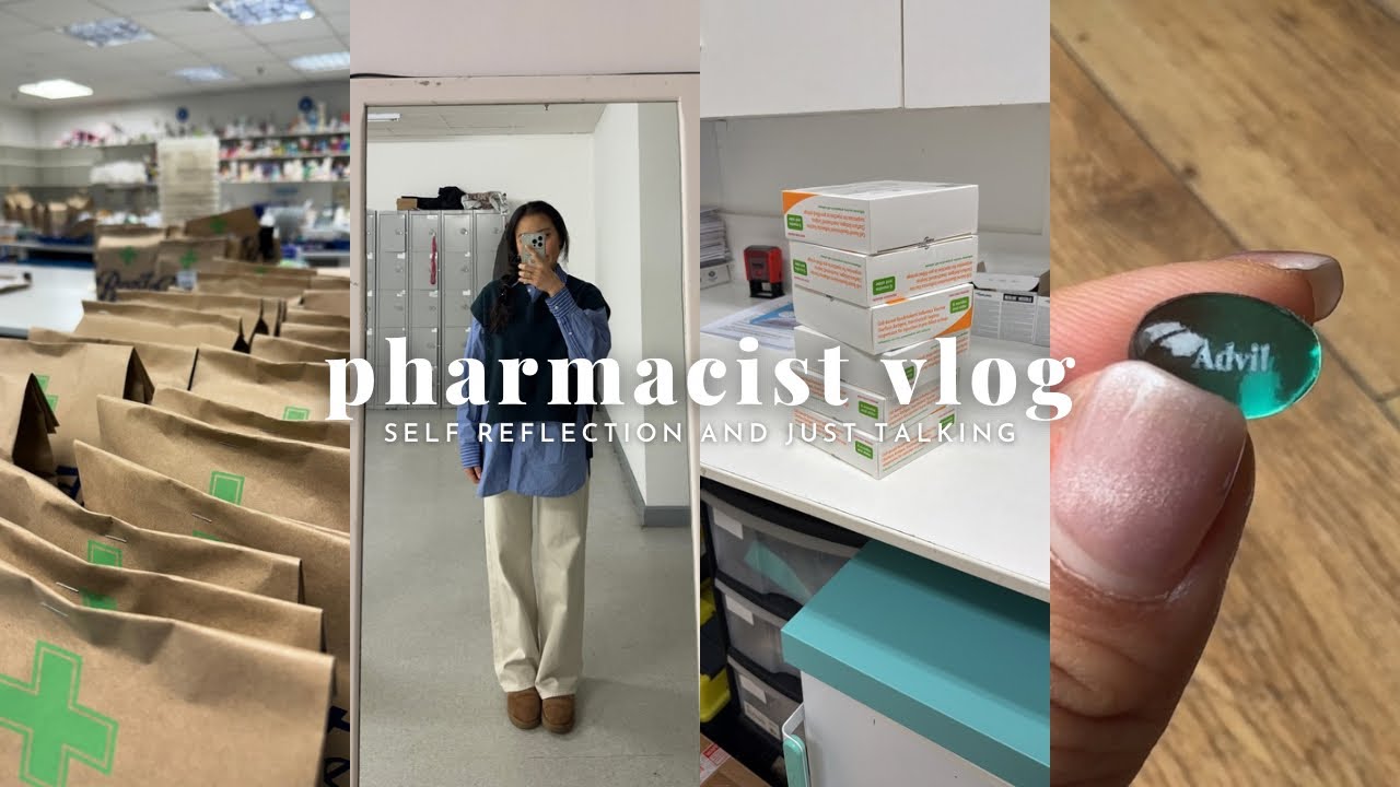 💊community pharmacist VLOG #7 | chatting, self reflection 💬, meds I bought from US 🇺🇸