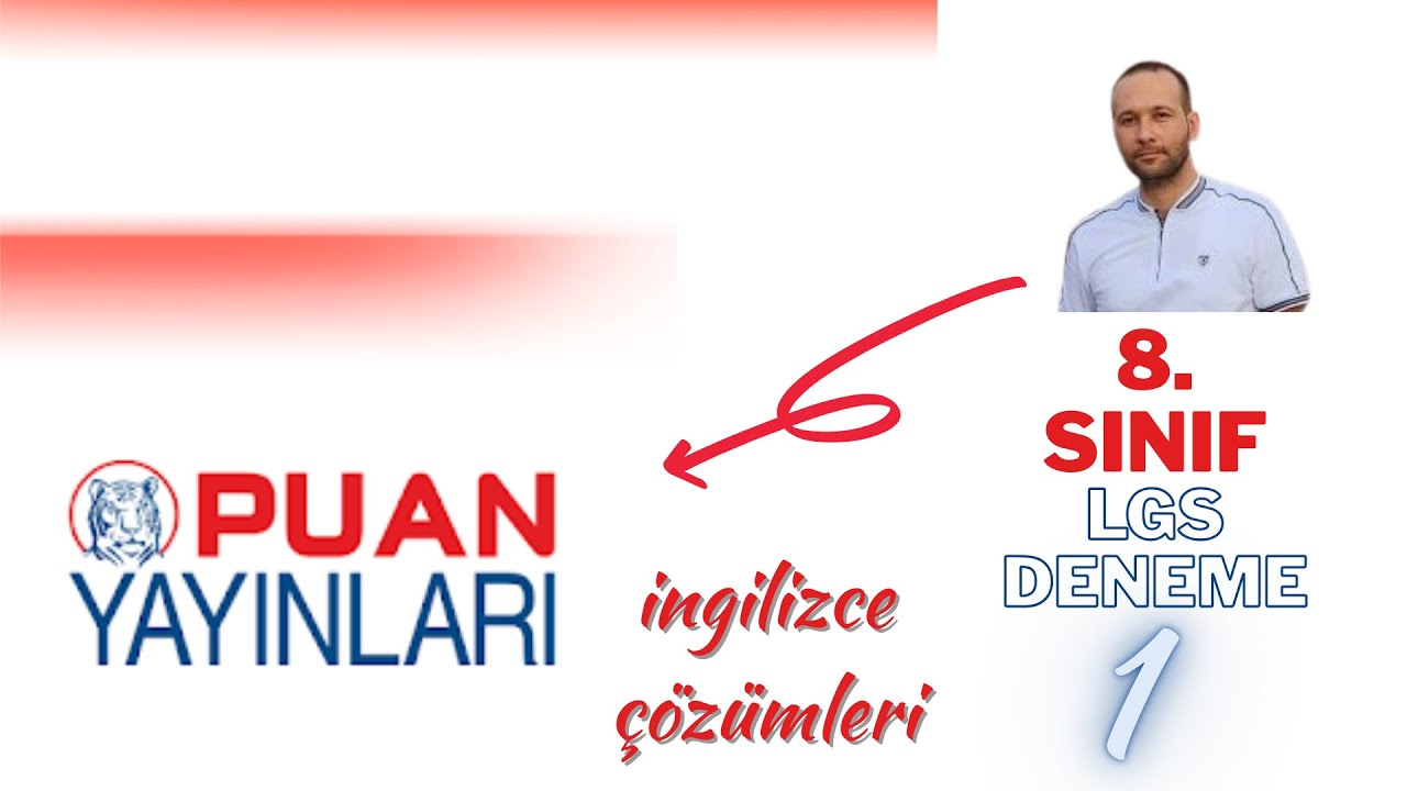 PUAN YAYINLARI 8. Sınıf LGS Denemesi - 1