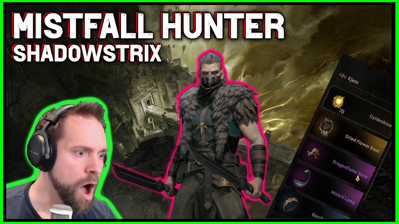 MISTFALL HUNTER - PvEvP Extraction Game - First Impression & SHADOWSTRIX Gameplay Ep.#1