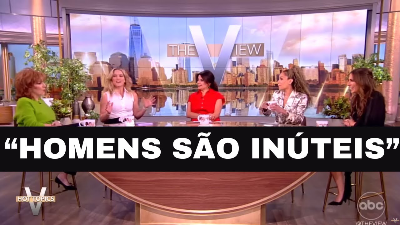 5 SENHORAS SE REUNEM NA TV ABERTA PARA FALAR QUE HOMENS S&Atilde;O IN&Uacute;TEIS