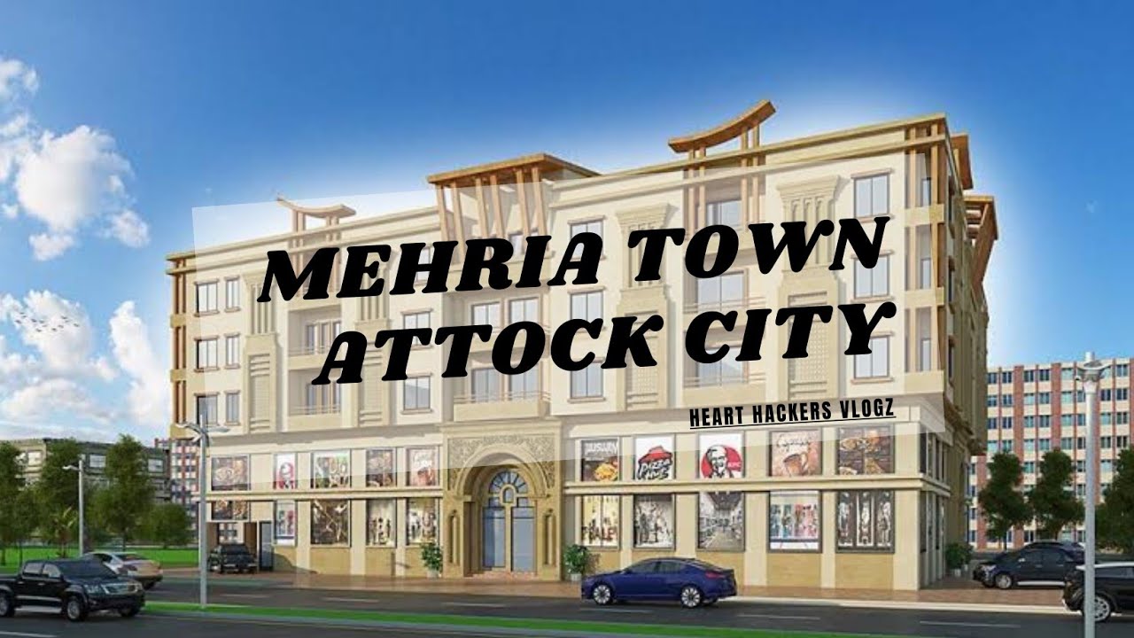 MEHRIA TOWN ATTOCK CITY | Beauty of attock | Drone shots | Heart Hackers Vlogz