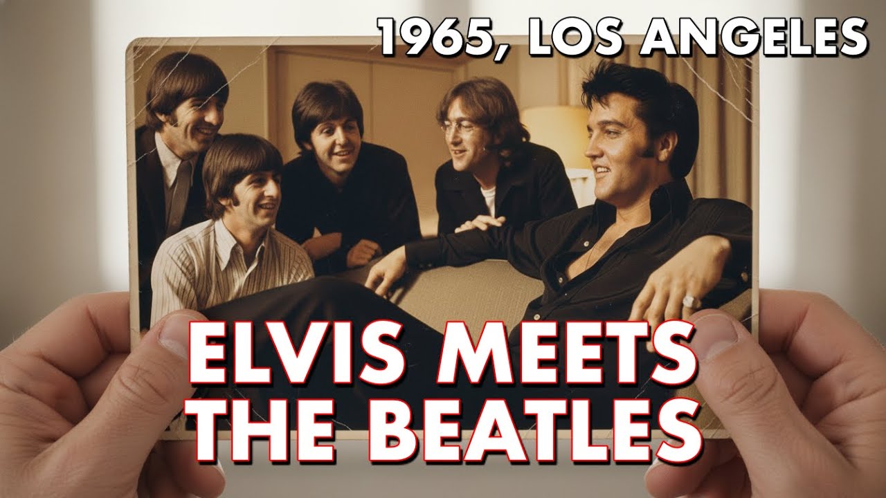Элвис Пресли встречает The Beatles (1965) | Переосмысление с помощью ИИ