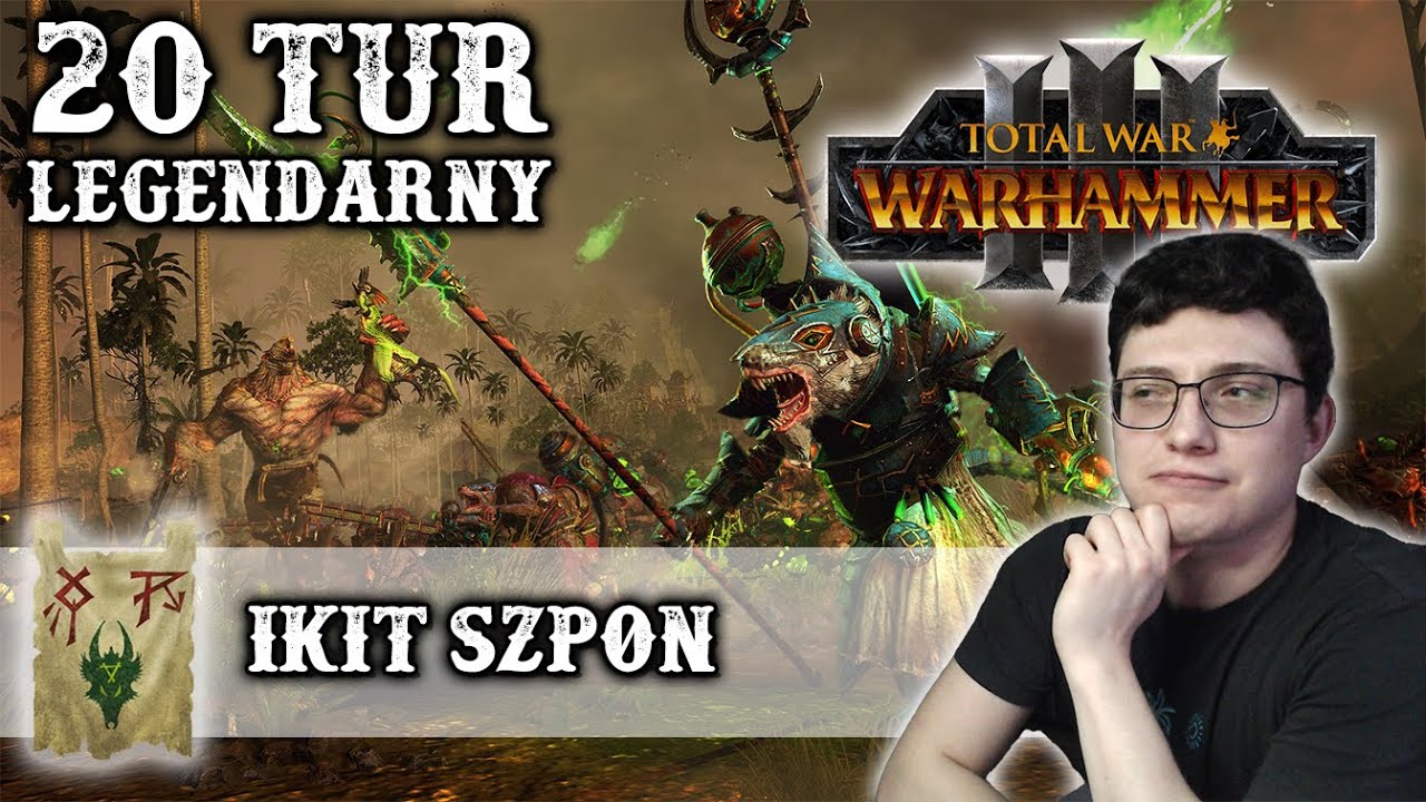Legendarny Poziom 20 Pierwszych Tur Skaveni - Klan Skryre Ikit Szpon Total War Warhammer 3 PL