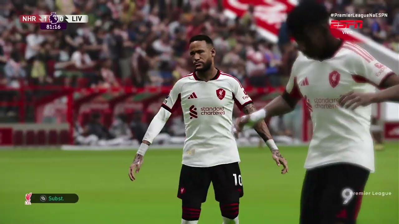 TEMPORADA 2033 Premier League (Rodada 3) - NOTTINGHAM FOREST 1 X 0 LIVERPOOL
