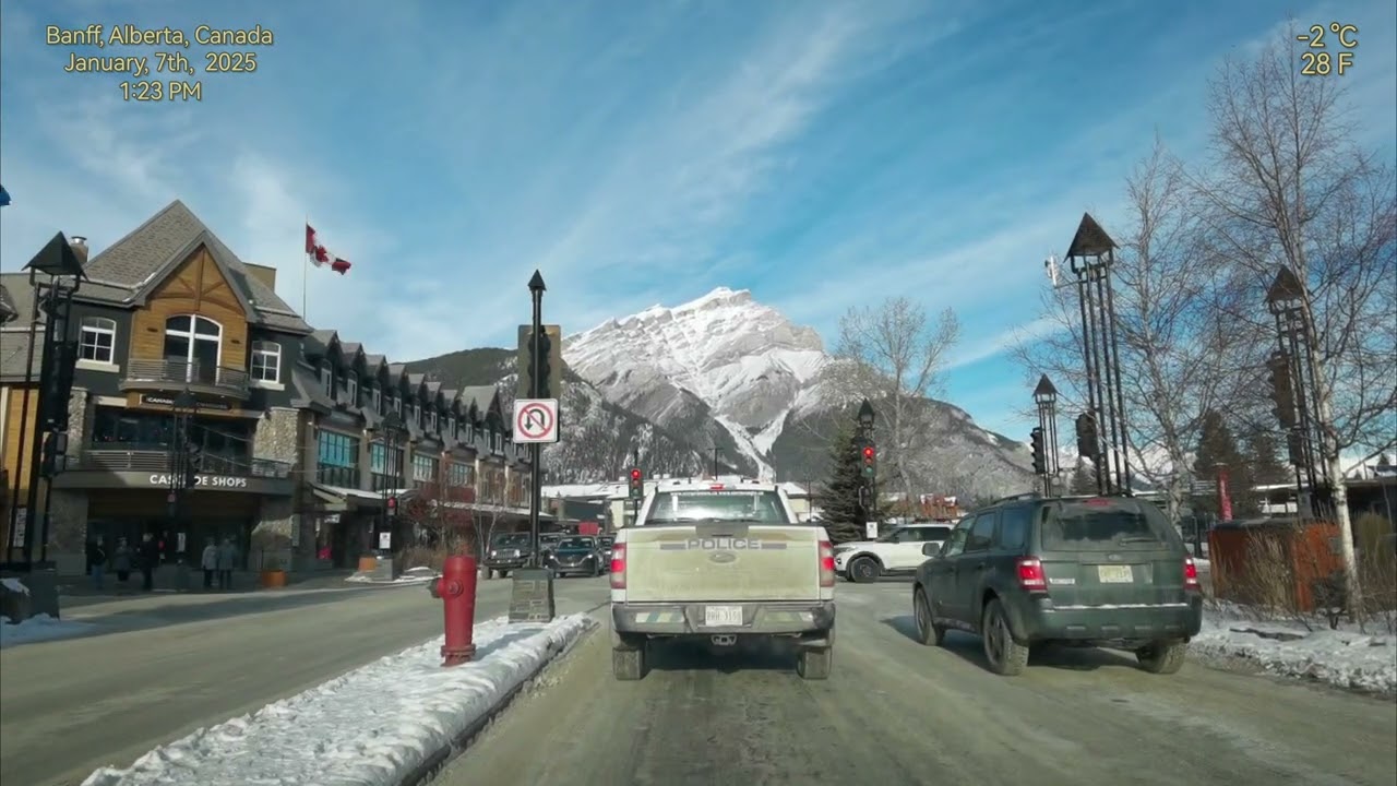 Banff, Alberta, Canada - January 7th, 2025