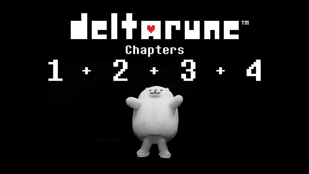 Deltarune Chapters 1-4 (FULL GAME) No Deaths, No Loadings