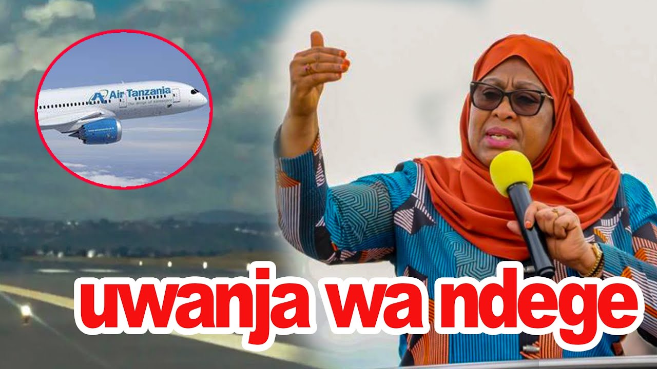 🔴LIVE: RAIS SAMIA AKIWEKA JIWE LA MSINGI UJENZI UWANJA WA NDEGE RUKWA, SUMBAWANGA