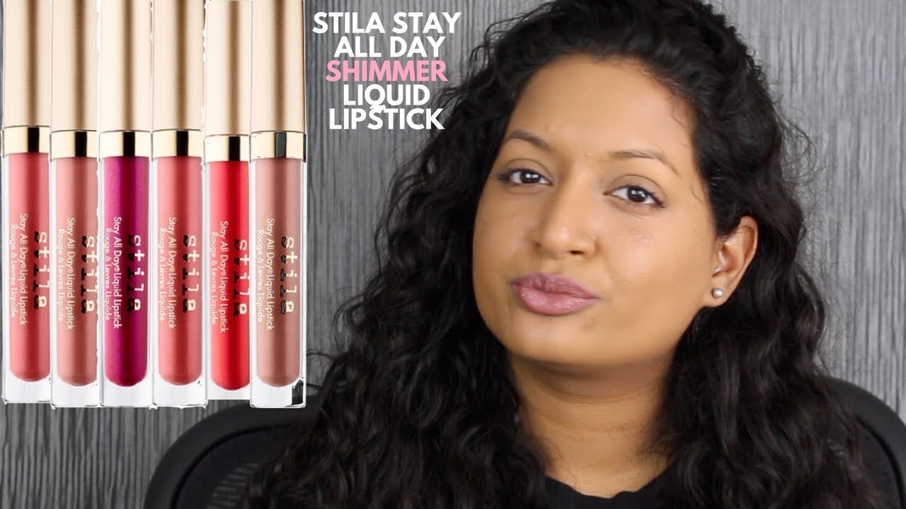 Stila Stay All Day Shimmer Liquid Lipsticks