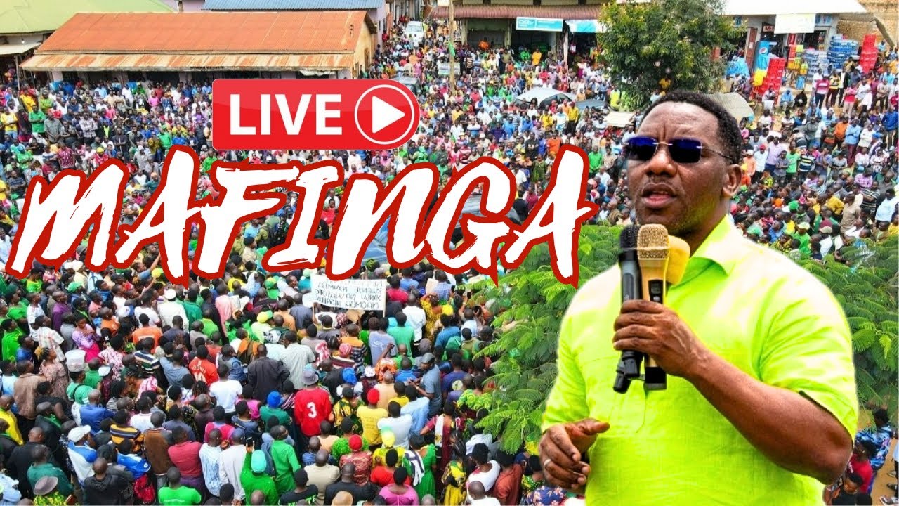 🔴LIVE: MAKONDA kawasili MAFINGA, IRINGA, anawasikiliza wananchi muda huu