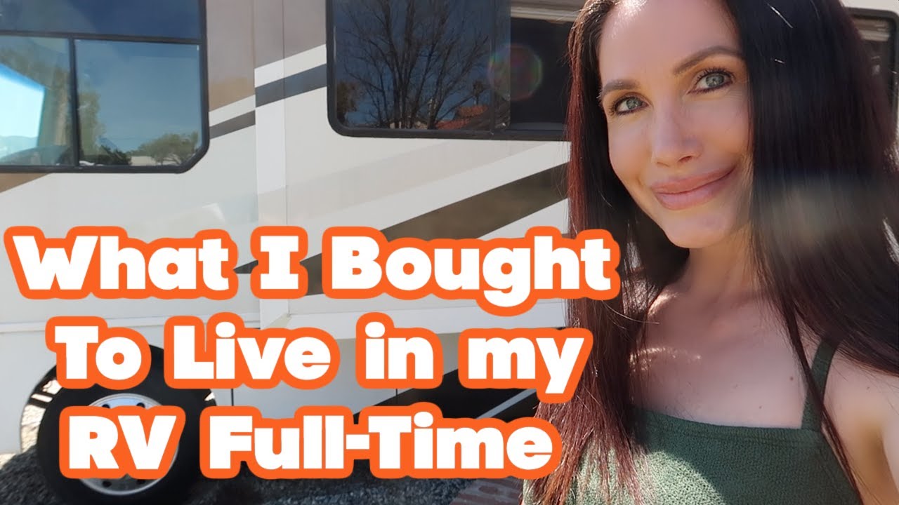 What We Bought To Live In Our RV / Channon Rose Vlogs