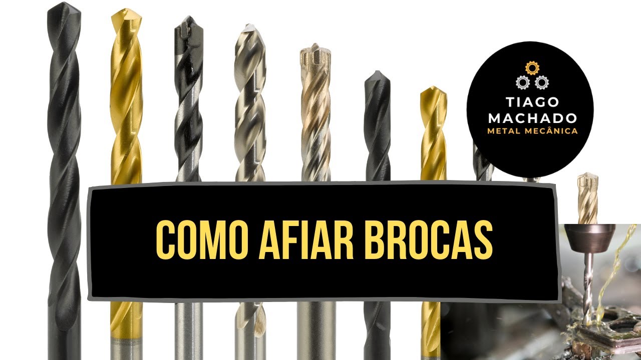 Como afiar brocas