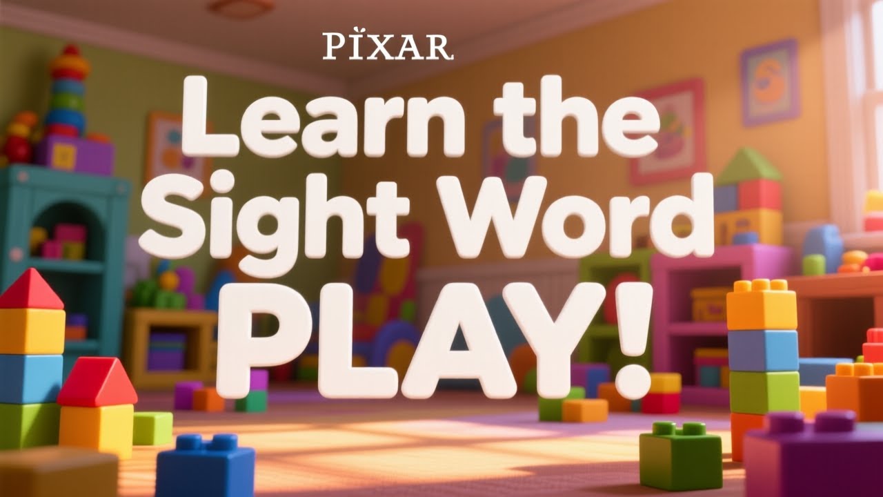 Sight Word PLAY Song | Learn to Read | Preschool & Kindergarten | Sight Word Song for Kids