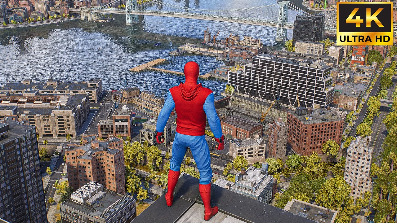Peter Homemade Tech Suit Free Roam | Marvel's Spiderman 2 PS5 Pro