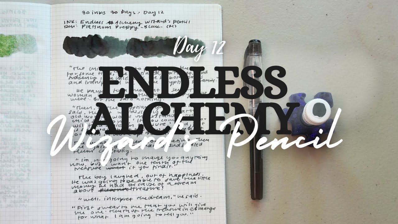 Day 12: Endless Alchemy Wizard's Pencil  - #30inks30days
