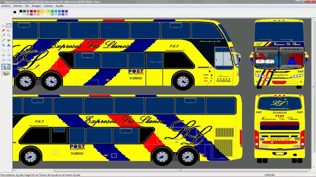Como crear tus propios skin de autobuses para gta san andreas