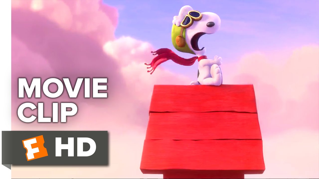 The Peanuts Movie CLIP - The Red Baron (2015) - Animated Movie HD