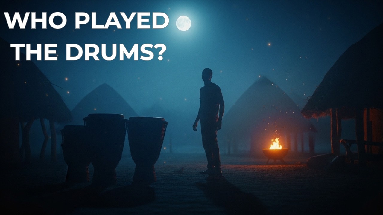 The Night the Drums Called His Name:  A Powerful African Folktale