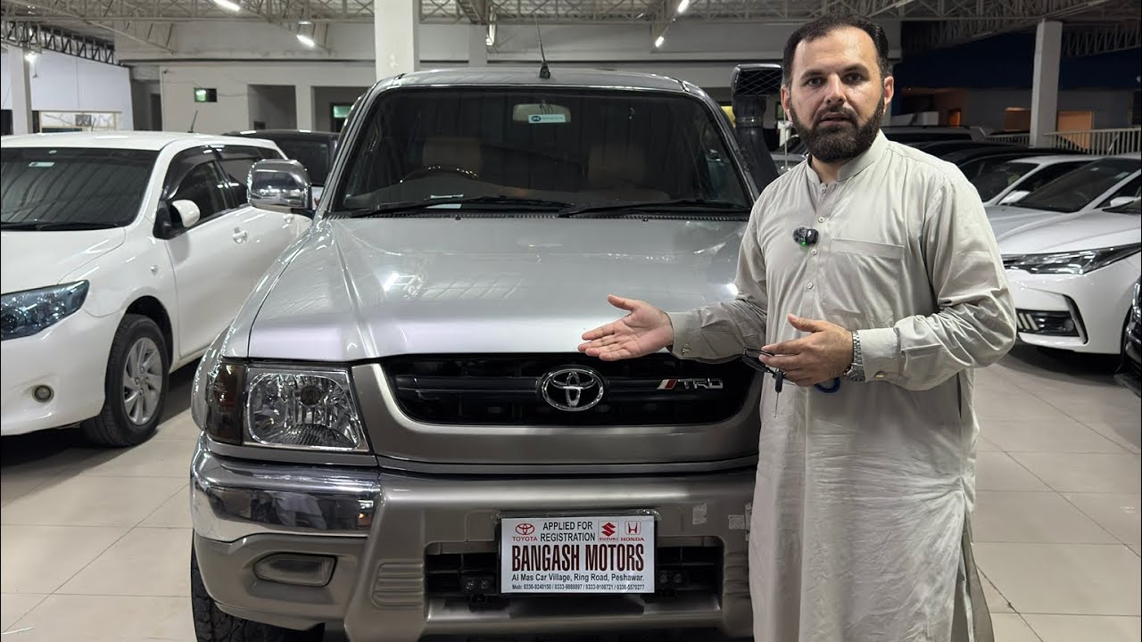 Toyota Hilux double cabin 2003 full review @alamnoorwazir346