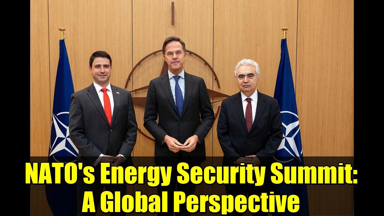 NATO's Energy Security Summit: A Global Perspective