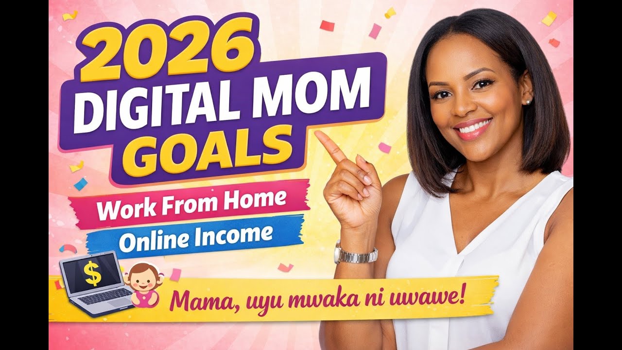 2026 Goals for Digital Moms | Uko Umubyeyi Yakwinjira mu Kazi ka Online muri 2026