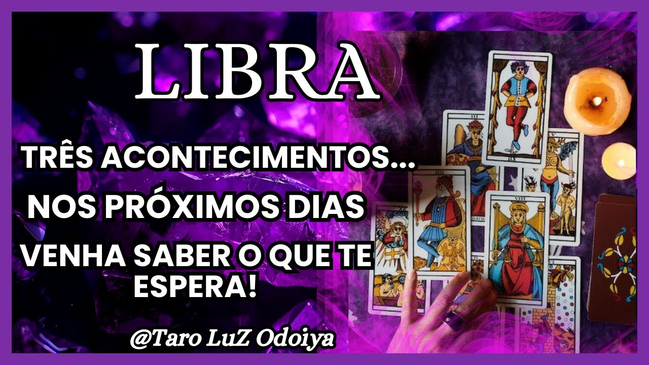 ♎LIBRA-VOCÊ VAI TER A MAIOR SURPRESA DA SUA VIDA! O QUE ACONTECE NÃO E ACASO! UMA VIRADA DO DESTINO