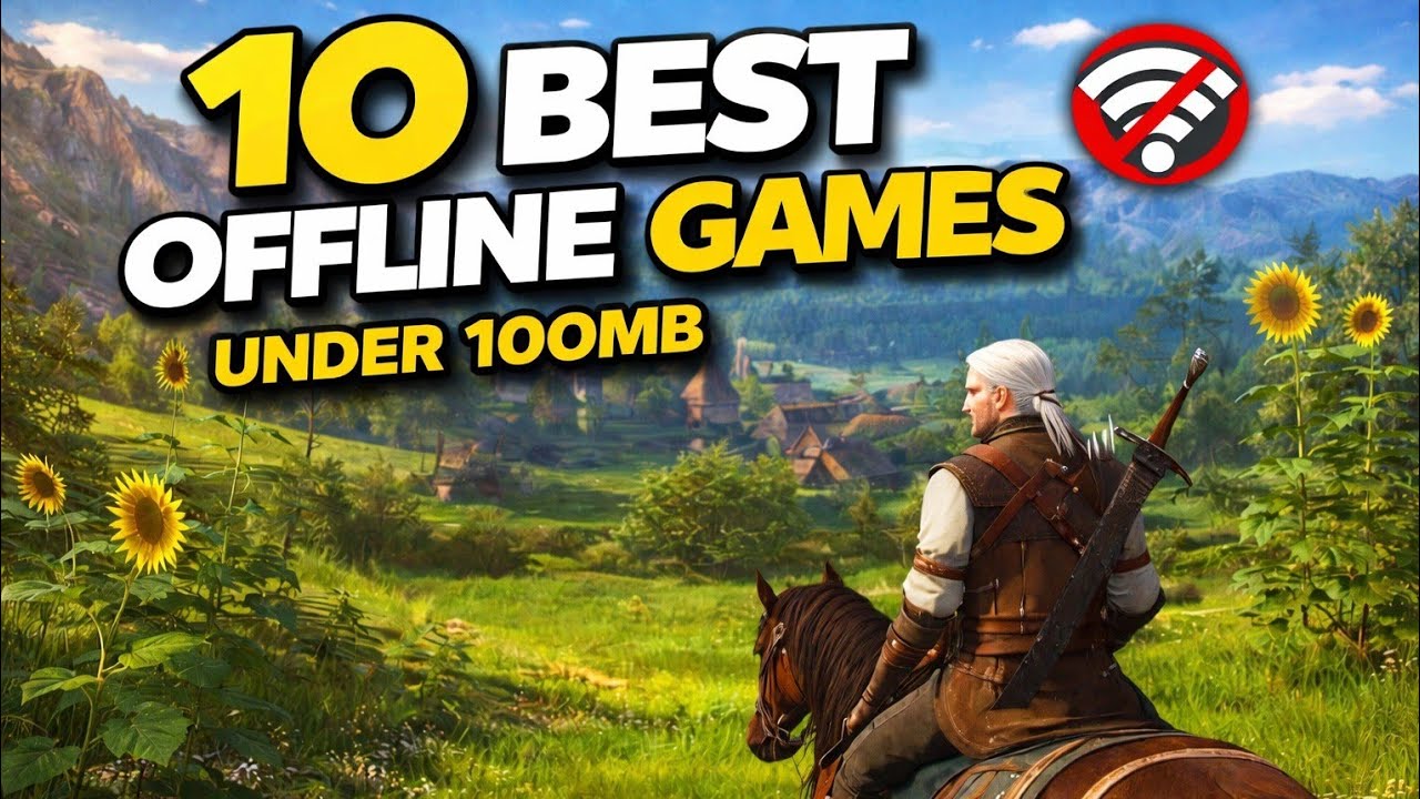 Top 10 Best Offline Games Under 100MB (No Internet Needed!) Part-2