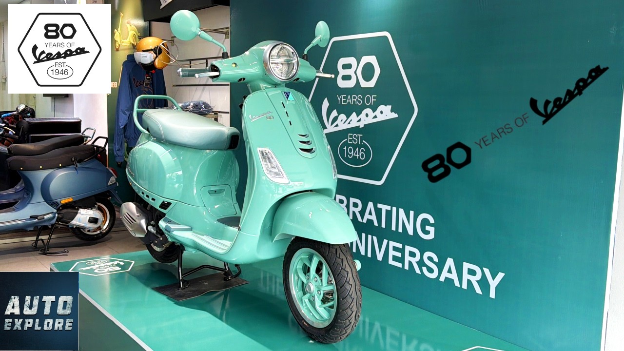 Vespa Tech 80th Special Edition | Auto Explore