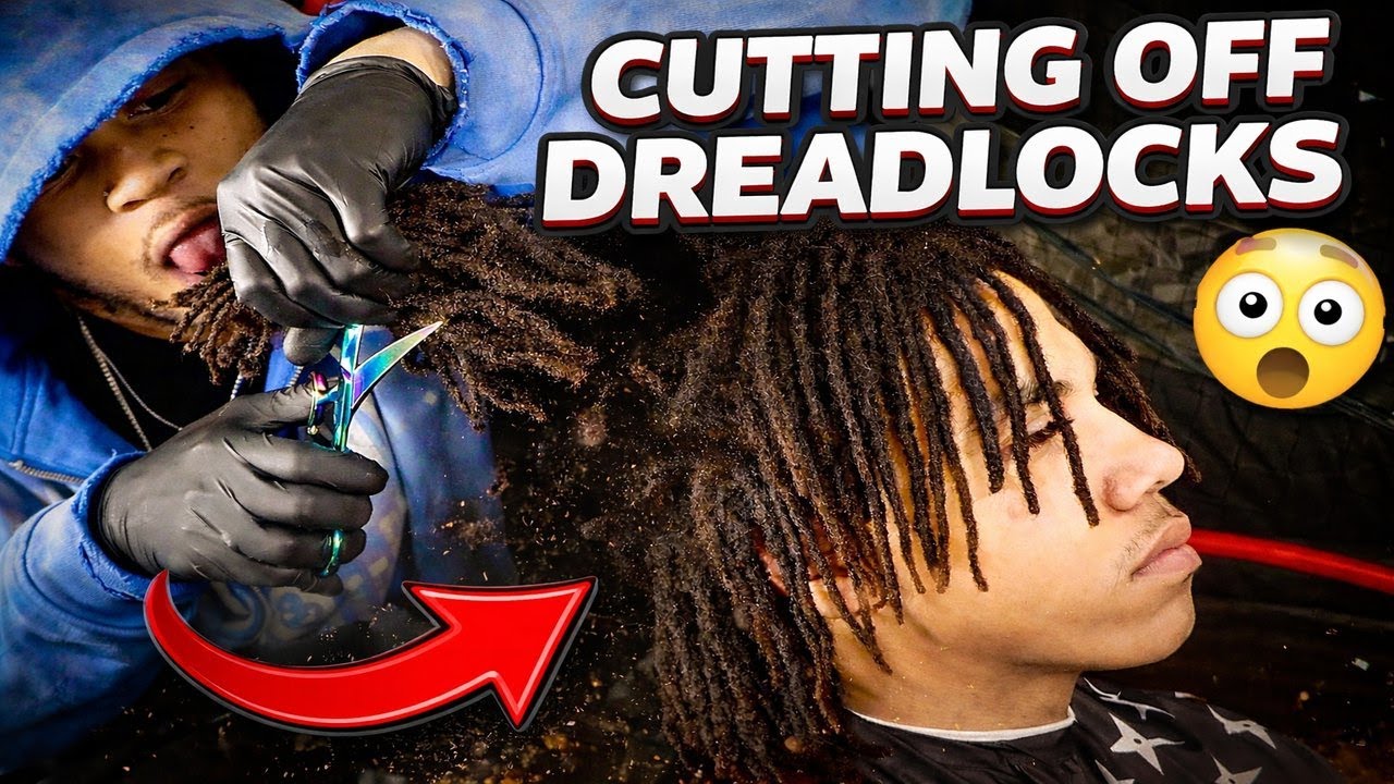Cutting Off Bros 4 YEAR LONG LOCS😱🤯(Full Voiceover Tutorial Vid)