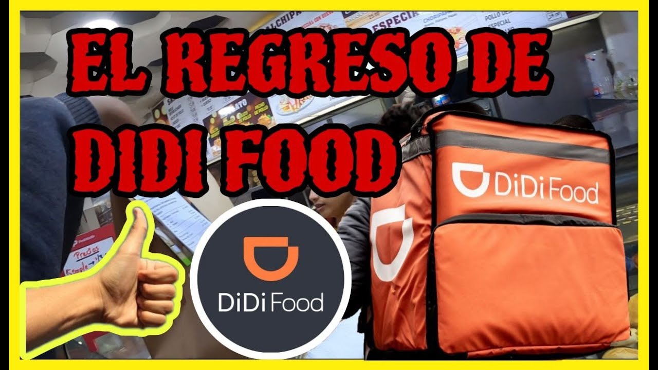 🔴 #DIDI REPARTIDOR VUELVE CON FUERZA PARA QUEDARSE