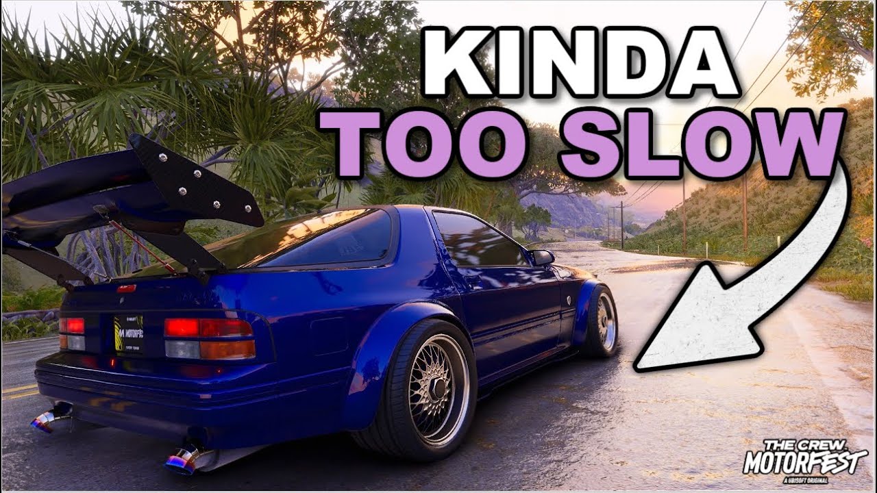 MAZDA RX-7 Turbo 10th Anniversary CUSTOMIZATION -  The Crew Motorfest