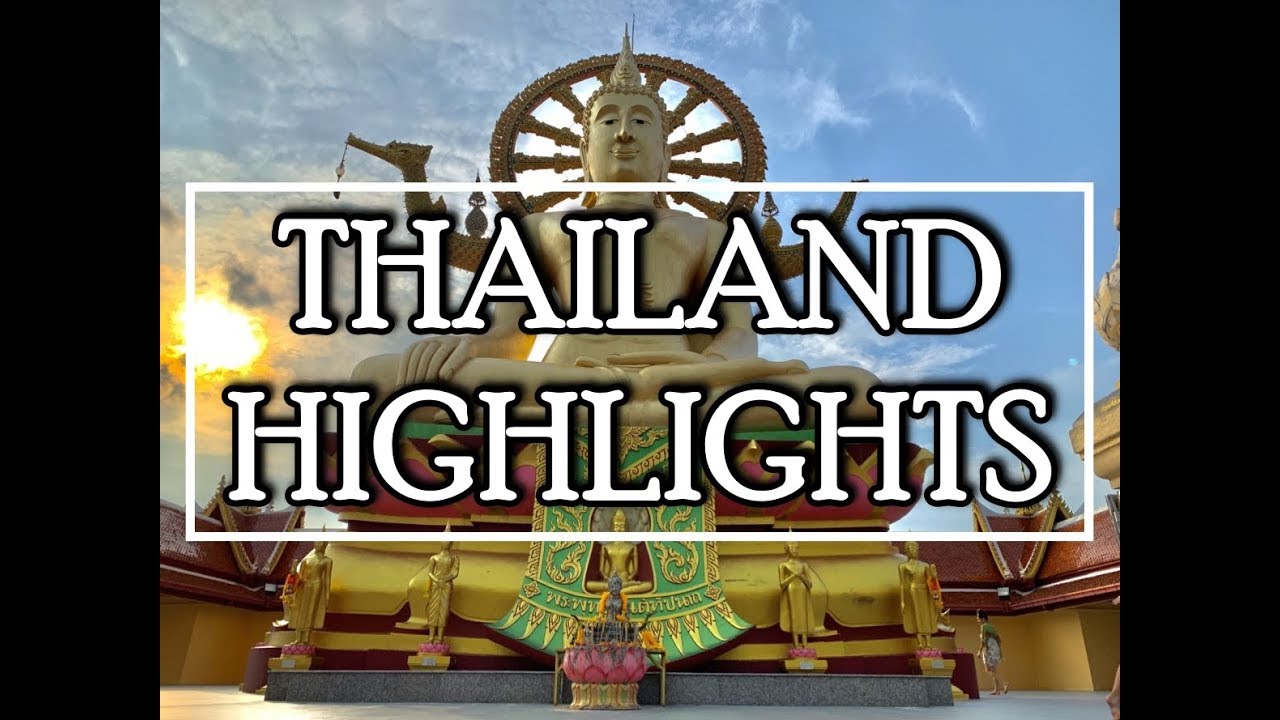 THAILAND 2018 - HIGHLIGHTS from 1 month of the journey / miesiąc podróży niskobudżetowej w Tajlandii