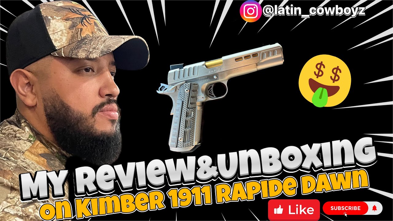 Распаковка и обзор Kimber 1911 Rapide Dawn