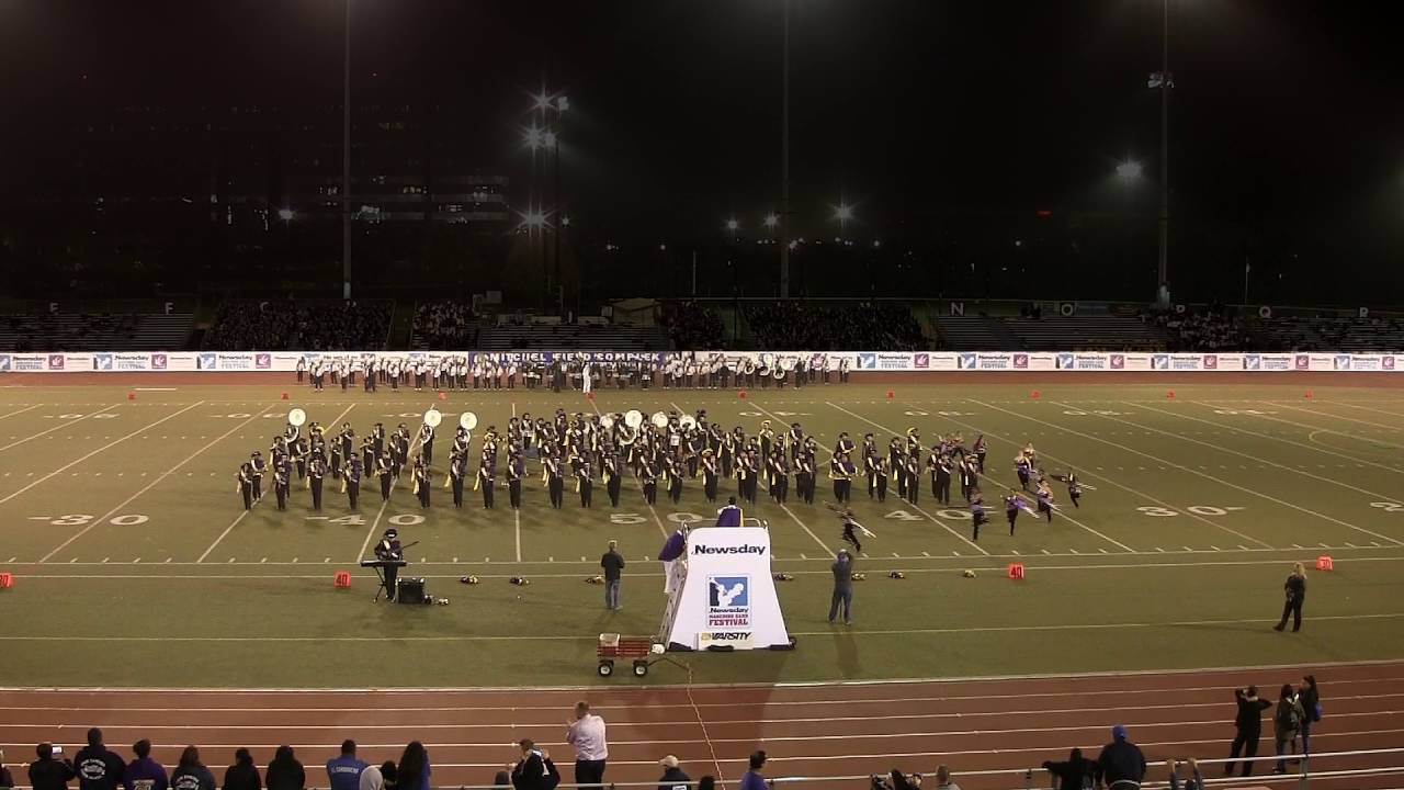Central Islip High School Marching Band performing at the 2016 Newsday Marching Band Festival