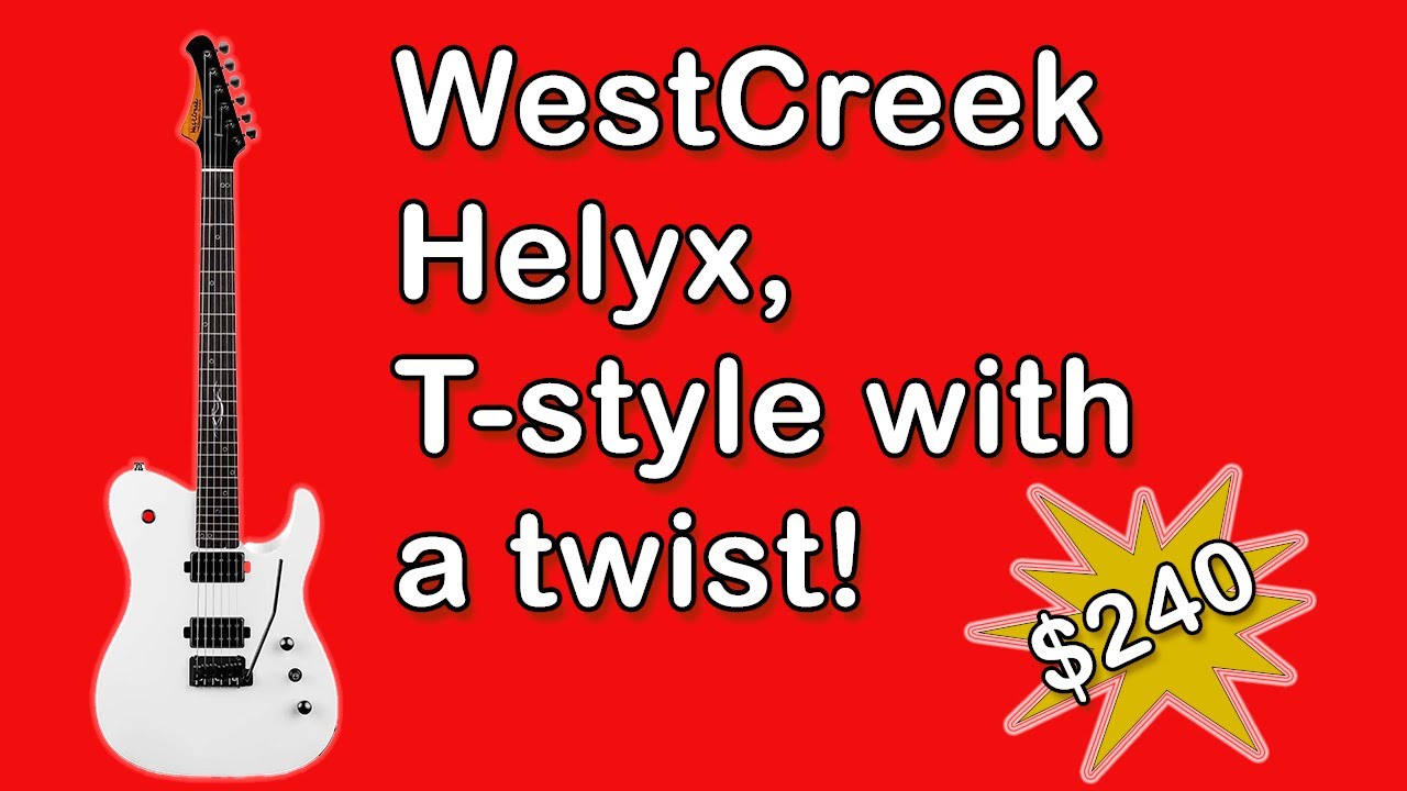 Электрогитара WestCreek Tele-style Helyx — ПОБЕДИТЕЛЬ?