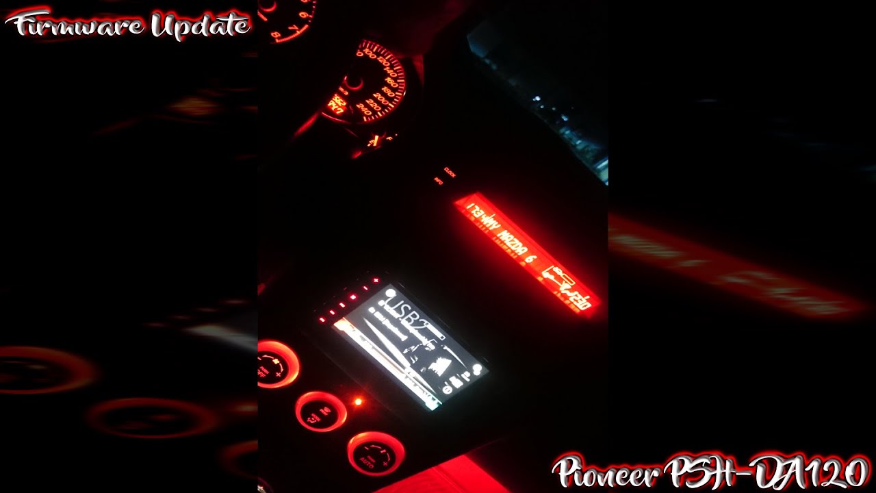 Pioneer SPH-DA120  Firmware Update