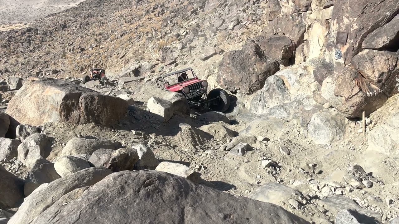Johnson Valley The Hammers: Jack Hammer Trail, Going Up the Plaque Thanksgiving Weekend 2021