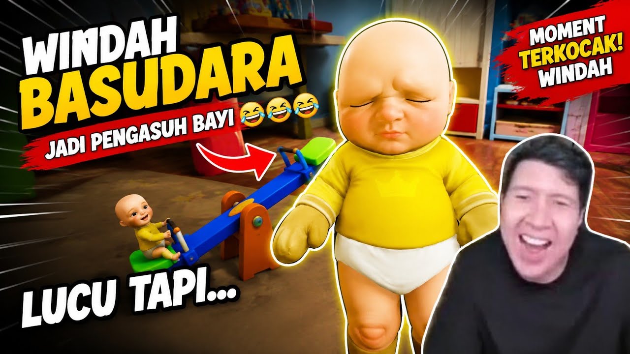 Momen Lucu Windah Basudara Jadi Pengasuh Bayi 🤣 | Baby Yellow