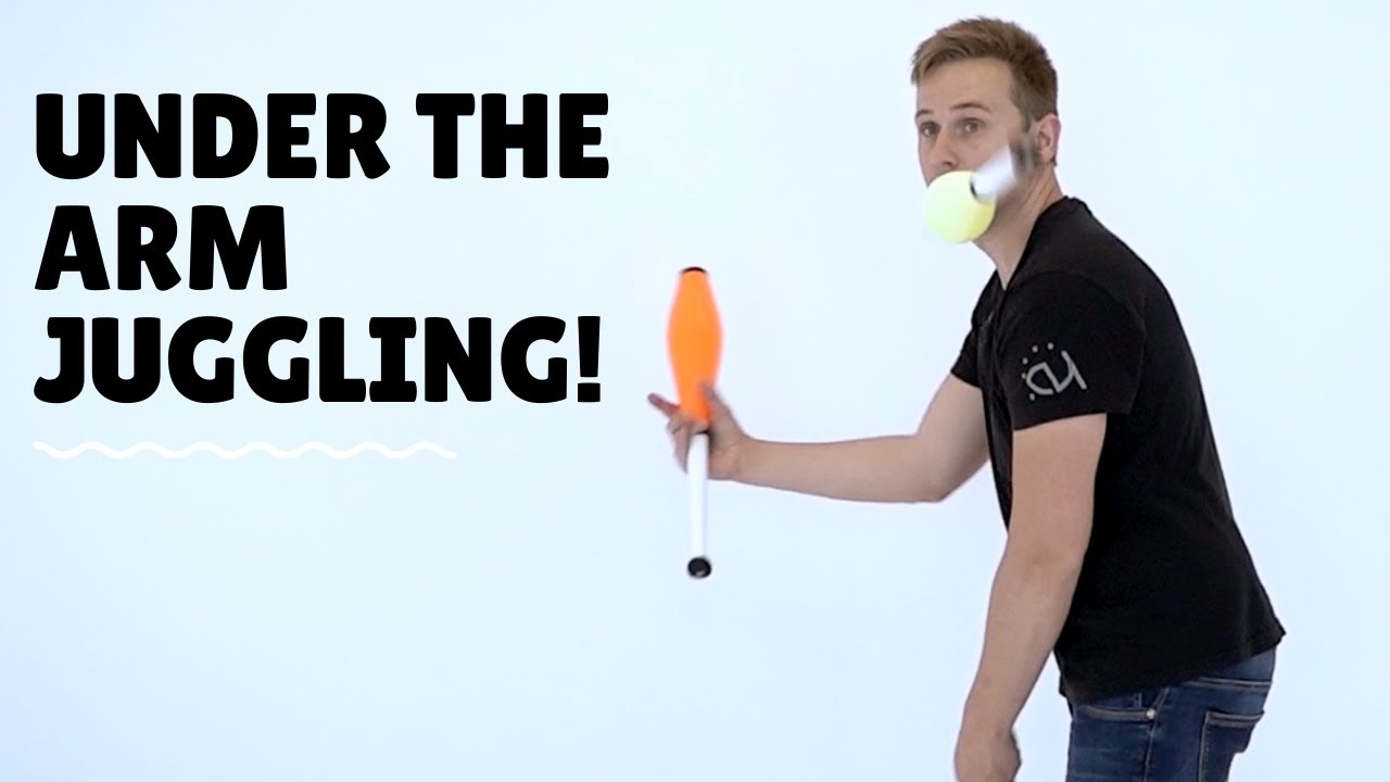 Under the Arm Juggle - Intermediate 3 Club Tutorial