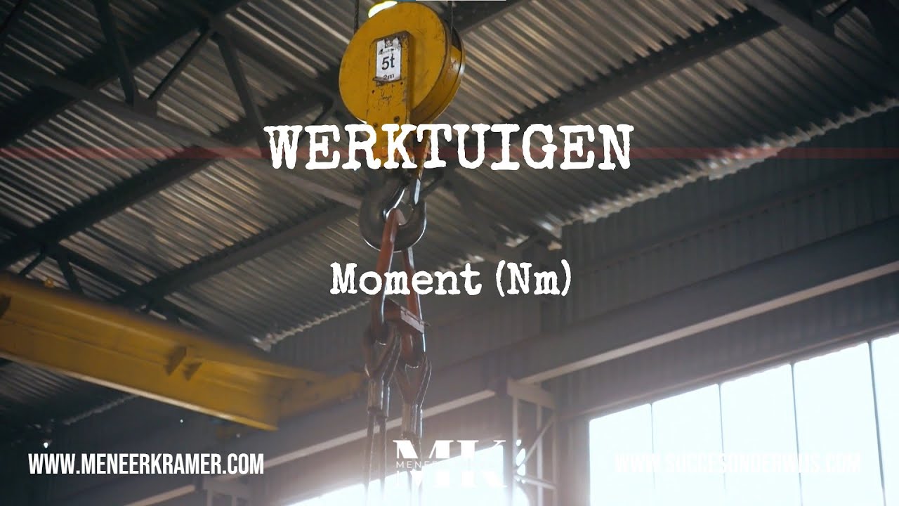 Werktuigen / Moment (Nm) – 4M - VMBO T - NaSk (1/4)