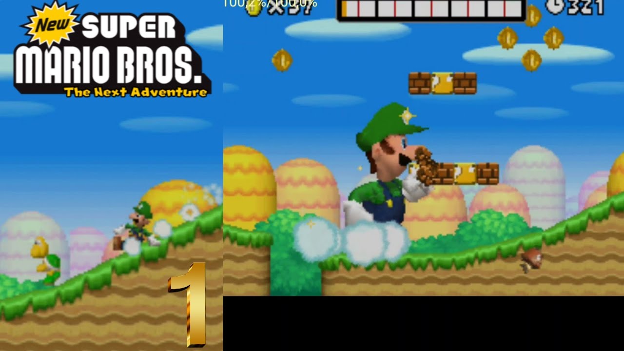 New super mario bros The Next Adventure ep 1 100%