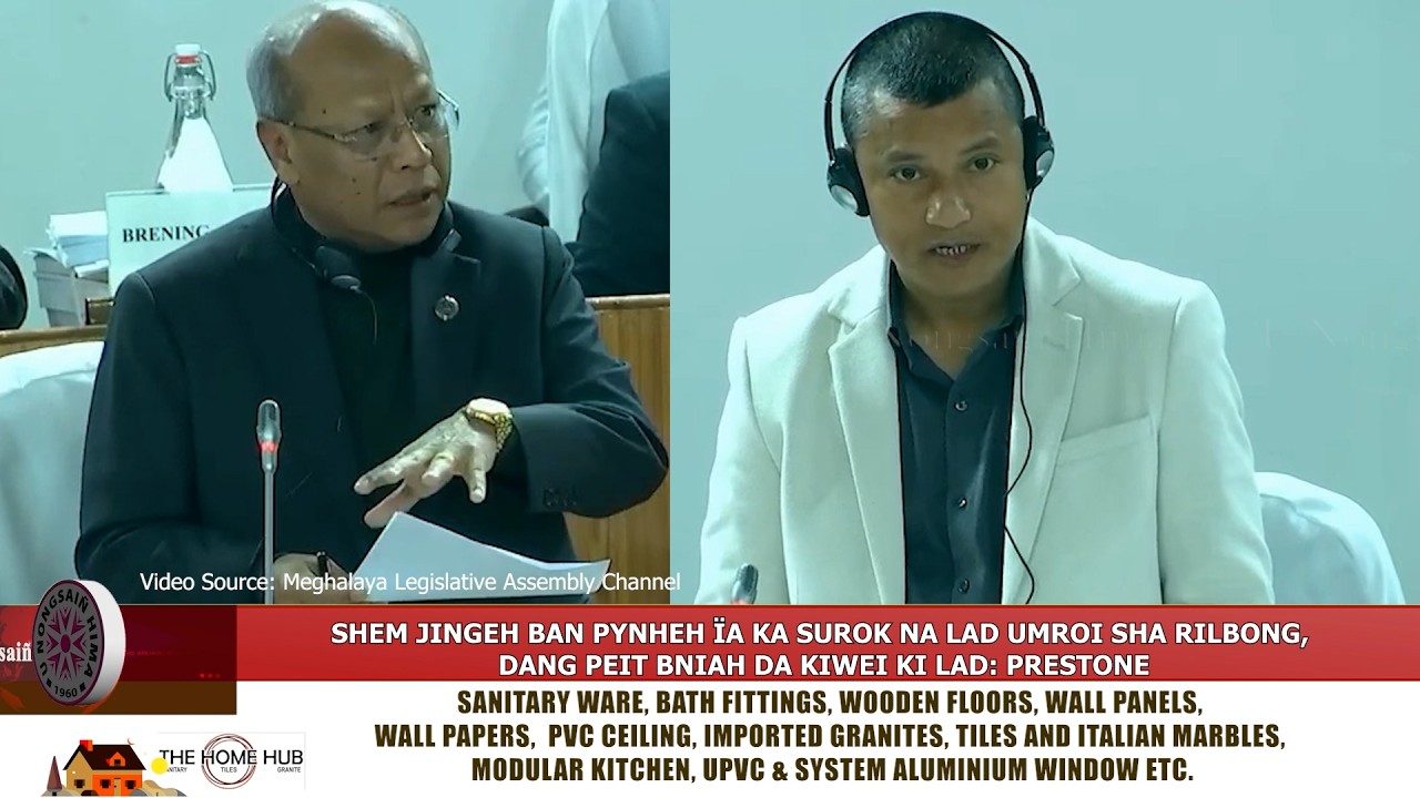 SHEM JINGEH BAN PYNHEH ÏAKA SUROK NA LAD UMROI SHA RILBONG, DANG PEIT BNIAH DA KIWEI KI LAD:PRESTONE