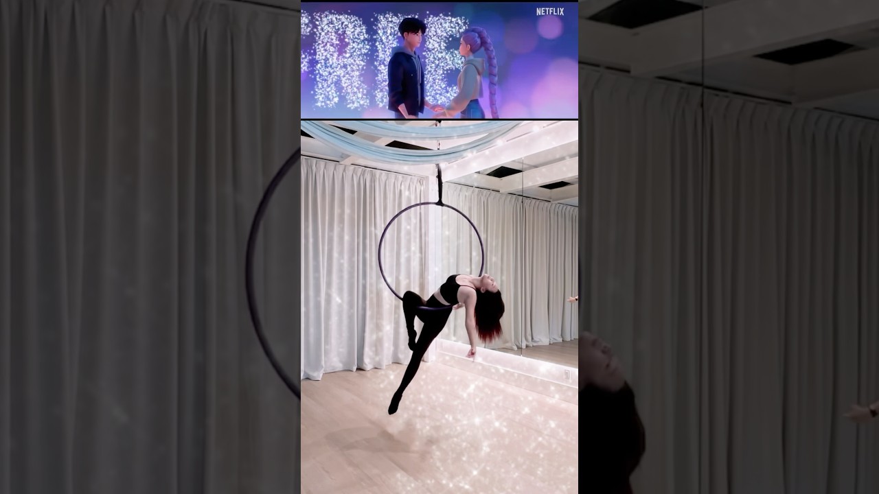 Free ☁️ Aerial hoop dance choreography | KPop demon hunters 