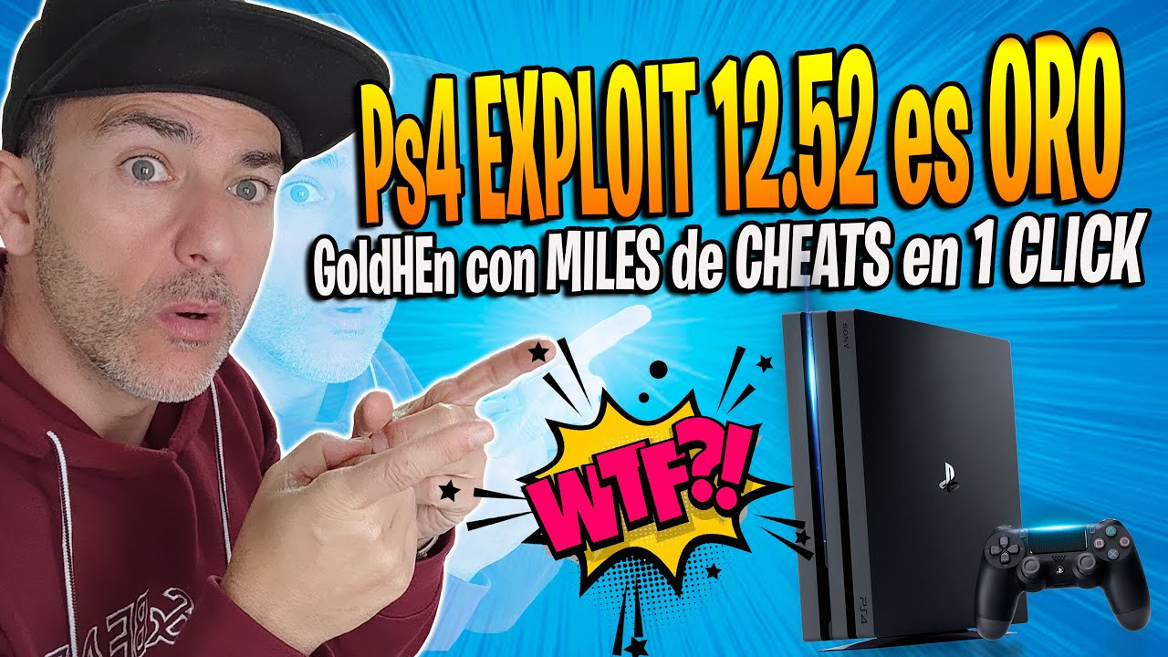 PS4 EXPLOIT 12.52 con MILES de Trucos Gratis en 1 CLICK sin PC, sin USB, SIN NADA! en 1 CLICK!